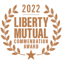 Award icon - 2022 Liberty Mutual Commendation Award